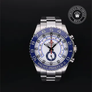 Rolex Yacht-Master II 116680 Stainless steel Weiss