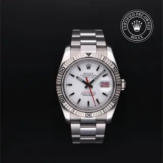 Rolex Datejust Turn-O-Graph 116264 Stainless steel Weiss