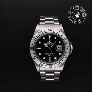 Rolex Explorer II 16570 Stainless steel Black