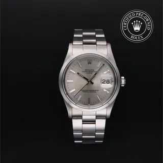 Rolex Oyster Perpetual Date 15000 Stainless steel Silver