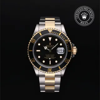 Rolex Submariner 16803 Stainless steel Black