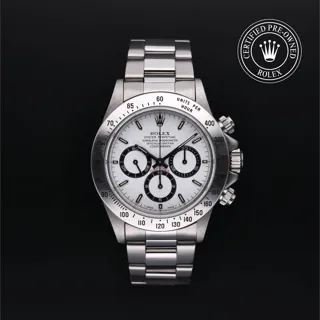 Rolex Daytona 16520 Stainless steel Weiss