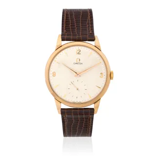 Omega 2685 18k rose gold Silver