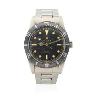 Rolex Submariner 6536/1 Stainless steel Black