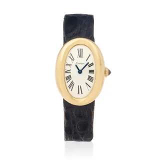 Cartier Baignoire 18k Gold Silver