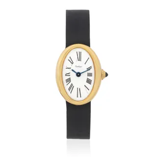 Cartier Baignoire 18k Gold Silver