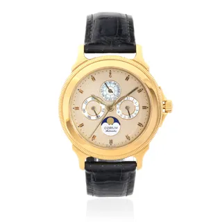 Corum 84.111.56 18k yellow gold Silver