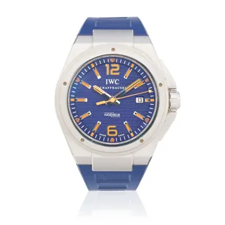 IWC Ingenieur Mission Earth Plastiki 3236 Stainless steel Blue