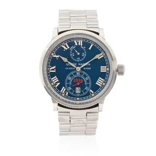 Ulysse Nardin Marine 263-22 Stainless steel Blue