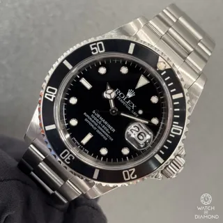 Rolex Submariner 16610-1 Stainless steel Black