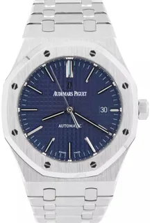 Audemars Piguet Royal Oak 15400ST.OO.1220ST.03 Stainless steel Blue