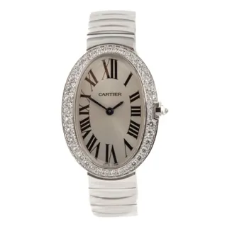 Cartier Baignoire WB520006 18k white gold Silver