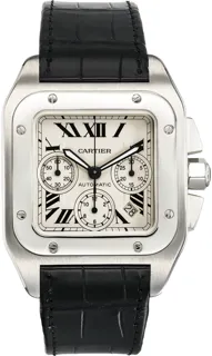 Cartier Santos W20090X8 Stainless steel Silver