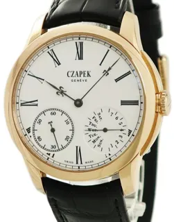 Czapek & Cie K18RG 43mm Rose gold White