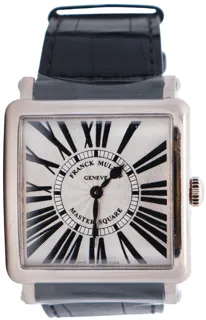 Franck Muller Master Square 6002MQZR White gold Silver