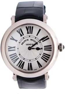 Franck Muller Ronde 8035 QZ R White gold White