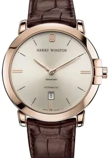 Harry Winston Midnight 450/MA42RL.W1 42mm Rose gold Champagne