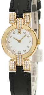 Harry Winston Premier K18YG 22.5mm Yellow gold White