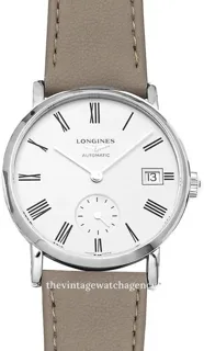 Longines Elegant L4.312.4.11.2 Stainless steel White