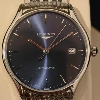 Longines Lyre L4.361.4.92.6 35mm Stainless steel Blue