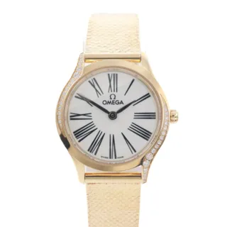 Omega De Ville 428.55.26.60.04.001 Moonshine gold White