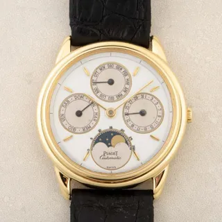 Piaget Gouverneur 15958 Yellow gold Silver