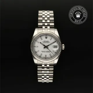 Rolex Datejust 31 178274 Stainless steel White