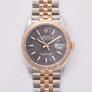 Rolex Datejust 36 126231 Rose gold and Stainless steel Gray