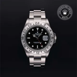 Rolex Explorer II 16570 Stainless steel Black