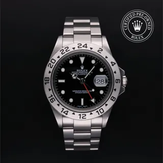 Rolex Explorer II 16570 Stainless steel Black