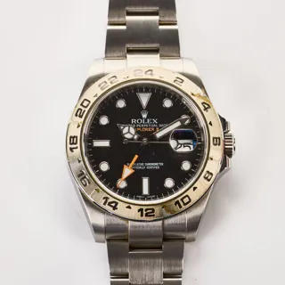 Rolex Explorer II 216570 Stainless steel Black