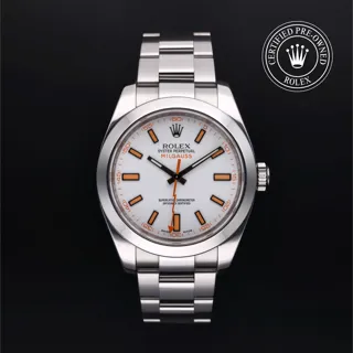 Rolex Milgauss 116400 Stainless steel Black