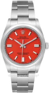 Rolex Oyster Perpetual 126000-0007 Stainless steel Orange