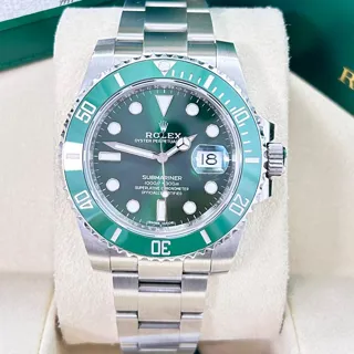 Rolex Submariner 116610LV Stainless steel Green