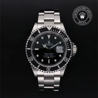 Rolex Submariner 16610 Stainless steel Black