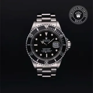 Rolex Submariner 16610 Stainless steel Black