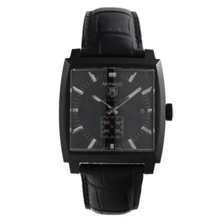 TAG Heuer Monaco WW2119 Titanium and Stainless steel Black