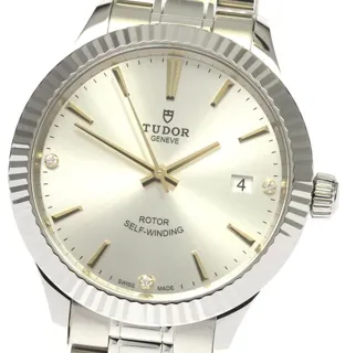 Tudor Style 12510 38mm Stainless steel Silver