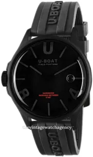 U-Boat Darkmoon 9544 Stainless steel Black