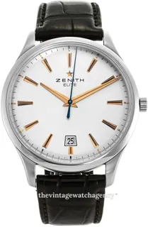 Zenith Captain Central Second 03.2020.670/01.C498 Stainless steel Silver