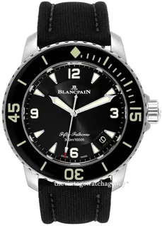 Blancpain Fifty Fathoms 5015-1130-52A Stainless steel Black