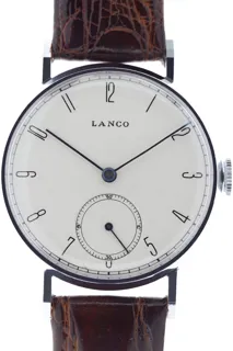 Lanco Gents Wristwatch Classic Stainless steel Silver