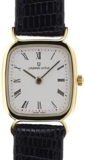 Universal Genève Classic 540.814 / 13 Yellow gold and Stainless steel White