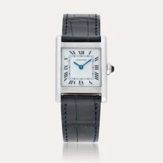 Cartier Tank Normale 78992 18k white gold White