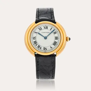 Cartier Vendôme 18k yellow gold White