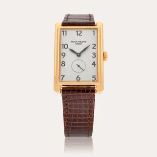 Patek Philippe Gondolo 5009J 18k yellow gold Silver