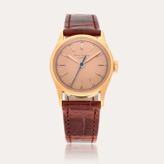 Patek Philippe Calatrava 96 18k rose gold Pink