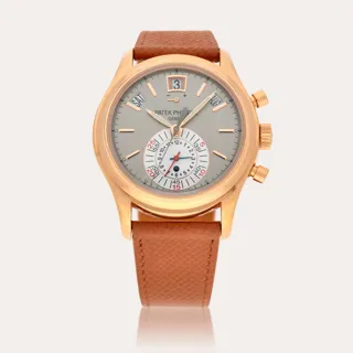 Patek Philippe Annual Calendar Chronograph 5960R-001 Rose gold Gray