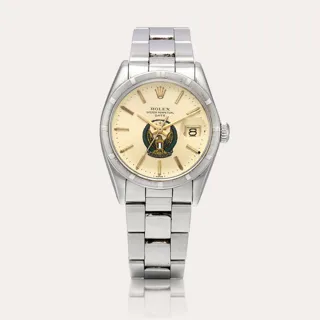 Rolex Oyster Perpetual Date 1501 Stainless steel Champagne