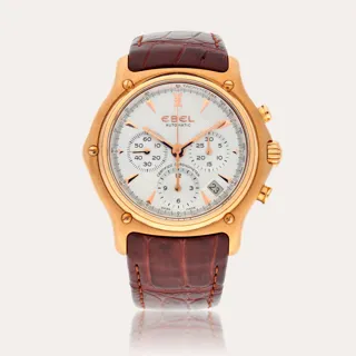 Ebel 5137L40 18k rose gold Silver